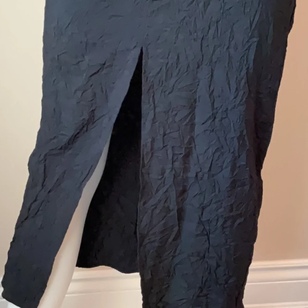 Zara Crinkle Midi High Neck Dress - Picture 12 of 14